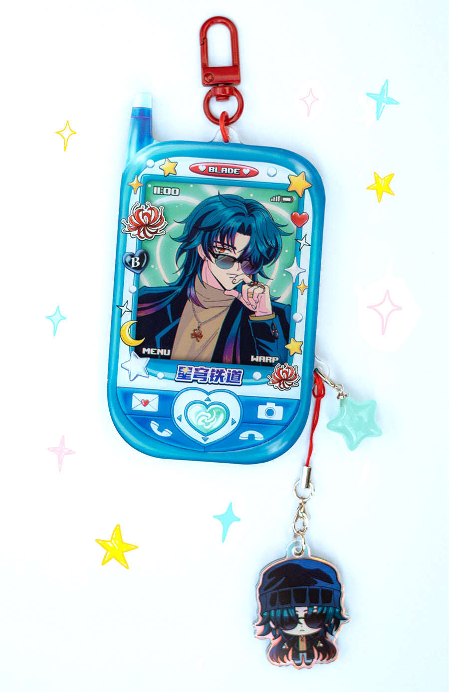 ✧ HONKAI PHONE CHARMS ✧