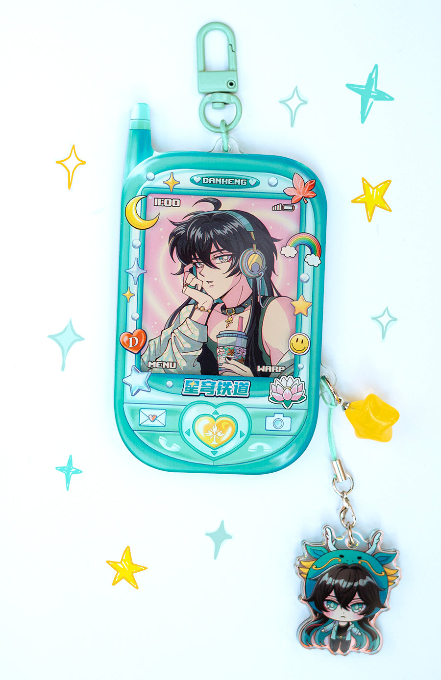 ✧ HONKAI PHONE CHARMS ✧