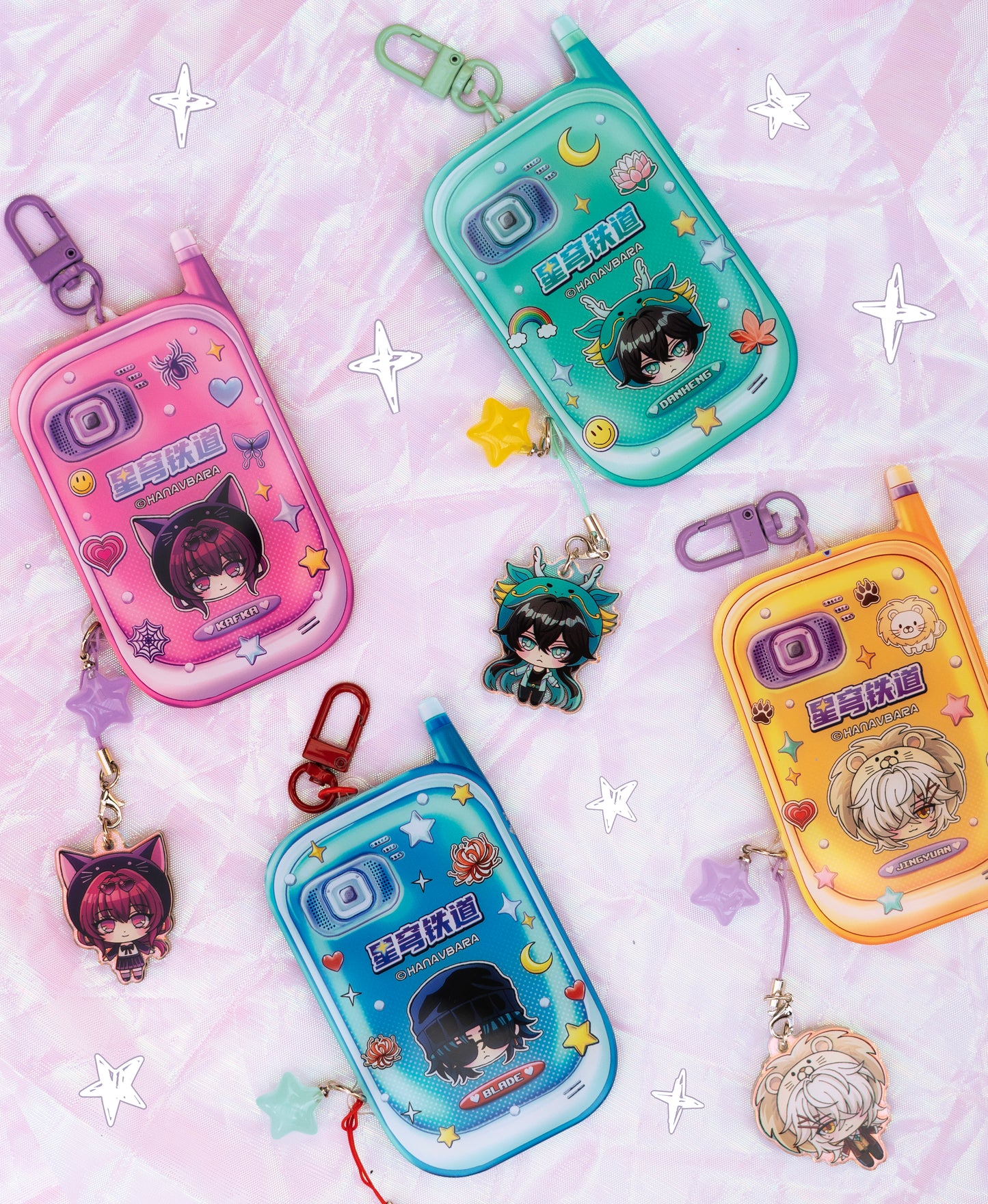 ✧ HONKAI PHONE CHARMS ✧