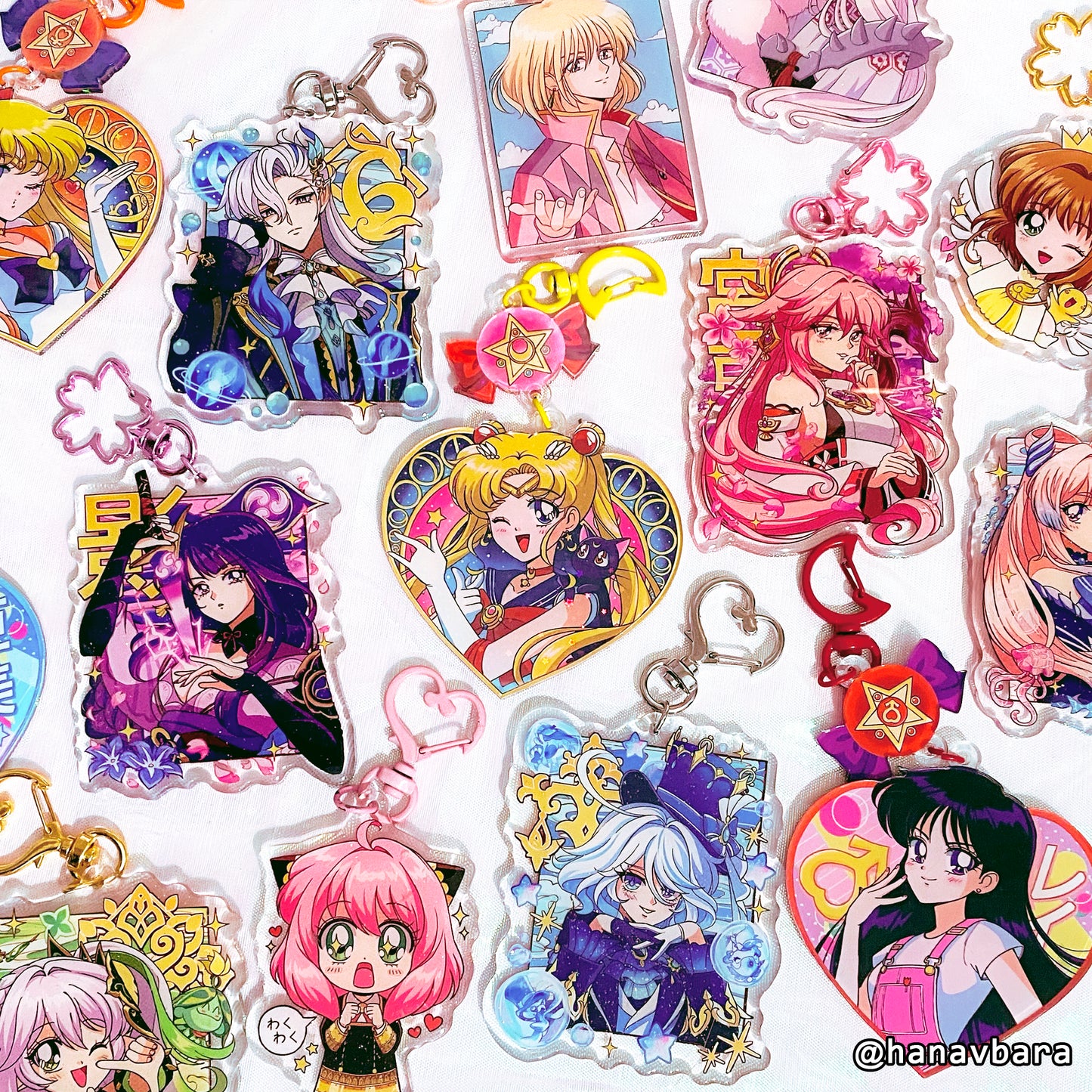 ✧ ACRYLIC CHARMS ✧