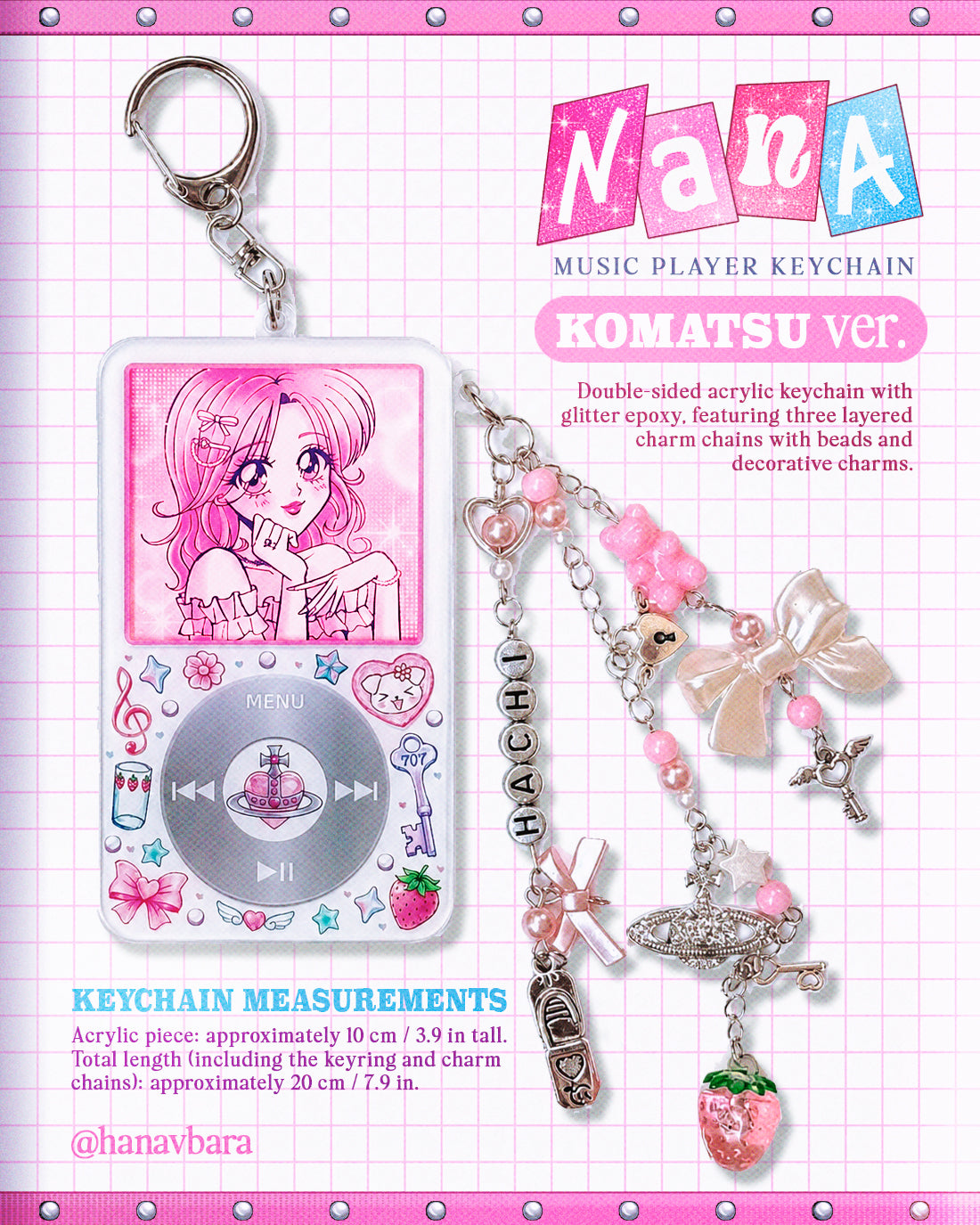 ✧ NANA & HACHI MUSIC PLAYER ✧