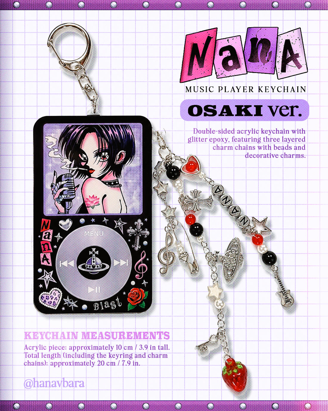 ✧ NANA & HACHI MUSIC PLAYER ✧