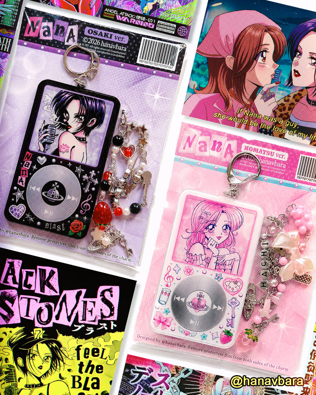 ✧ NANA & HACHI MUSIC PLAYER ✧